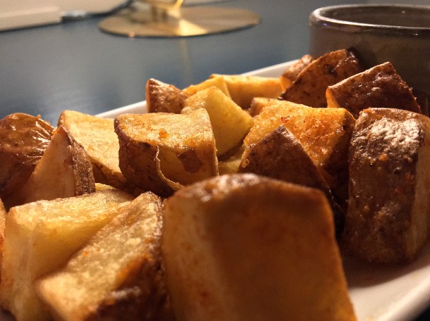 illustrative photo of the patatas bravas at Opera Tavern