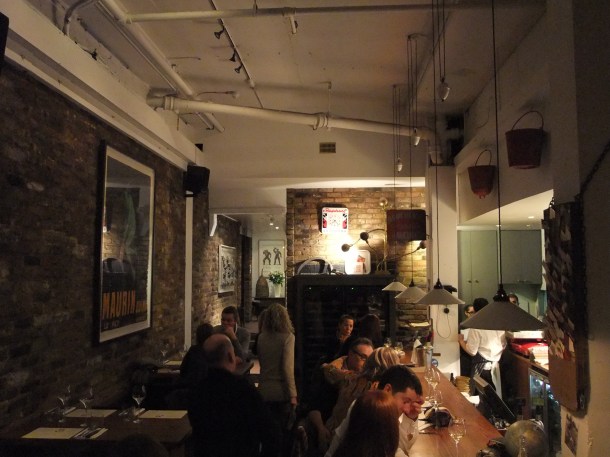 Downstairs at Terroirs