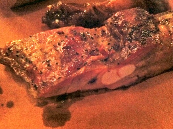Pork ribs at Hill Country
