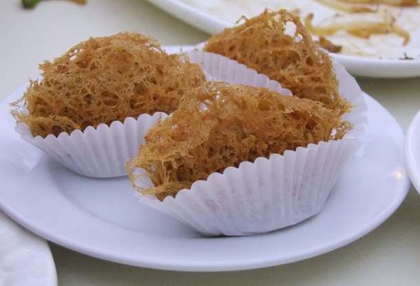 Taro dumplings at Tuli