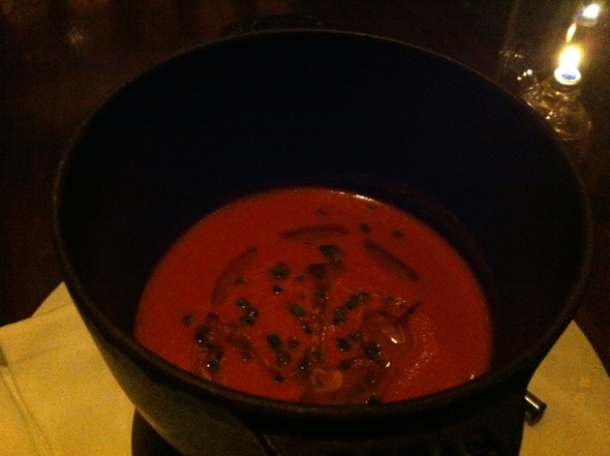 tomato fondue at nobhill tavern