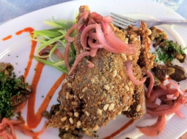 rice krispies fried chicken at m. wells