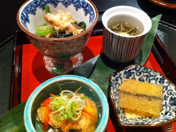 okonomi kaiseki at hakubai