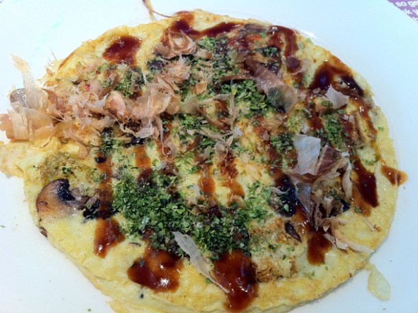 breakfast okonomiyaki at wagamama heathrow terminal five