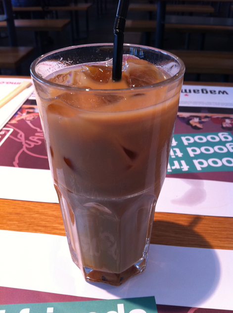 wagamama iced coffee
