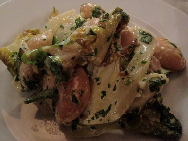 poached hake at magdalen