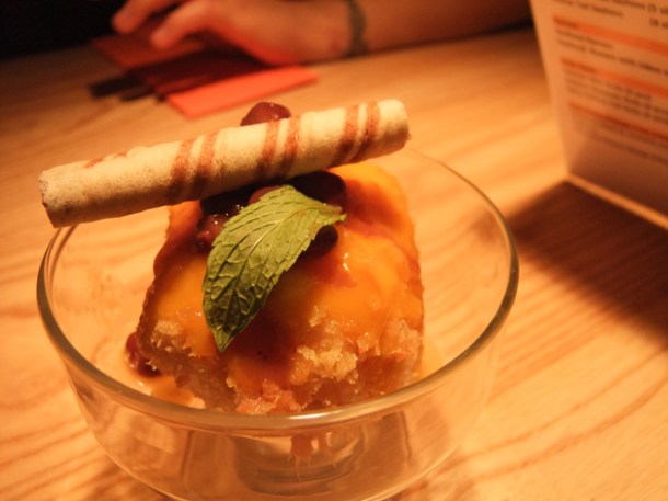 tempura ice cream at satsuma