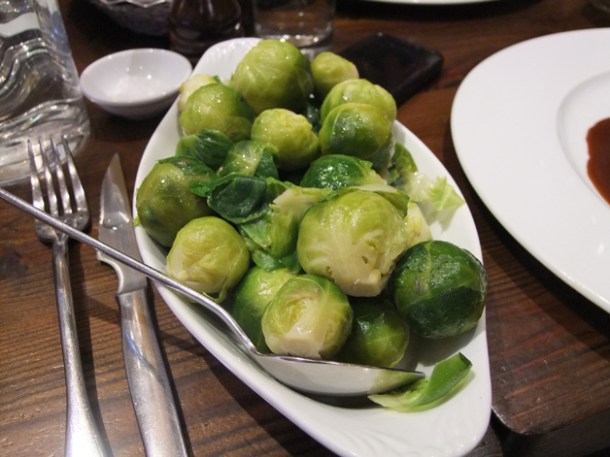 brussels sprouts at about thyme