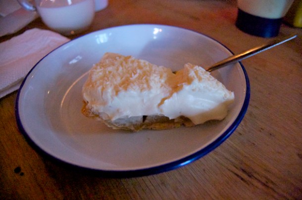 coconut cream pie at Meatliqour coconut cream pie at meatliqour