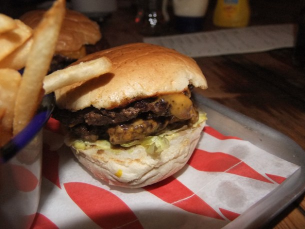 dead hippy burger at Meatliqour dead hippy burger at meatliqour