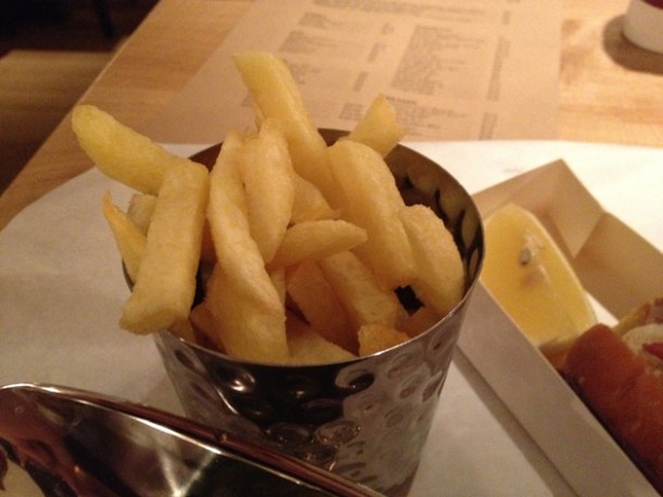 fries at burger & lobster