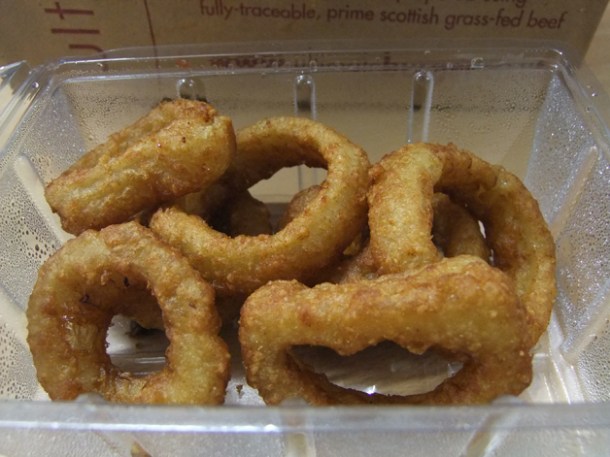 onion rings at ultimate burger