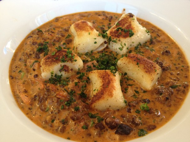 game ragout with gnocchi at bibendum
