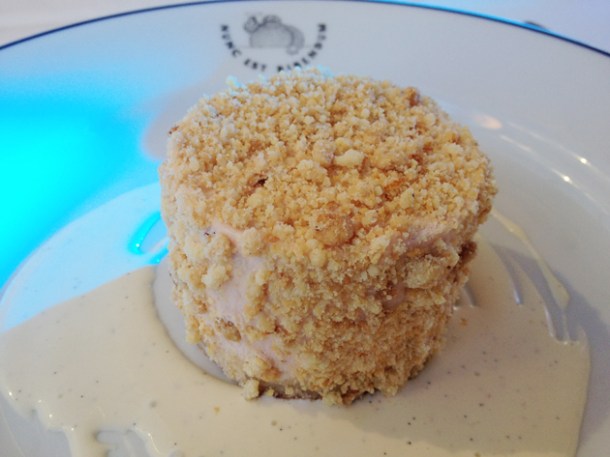 rhubarb parfait at bibendum