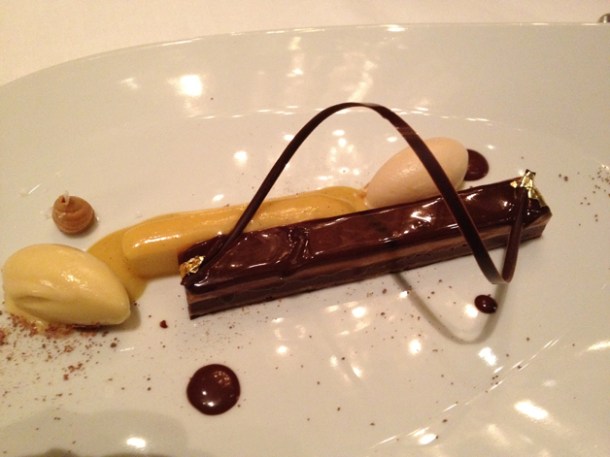 Peanut, dark chocolate and exotic fruits at Anna Sacher peanut, dark chocolate and exotic fruits at anna sacher