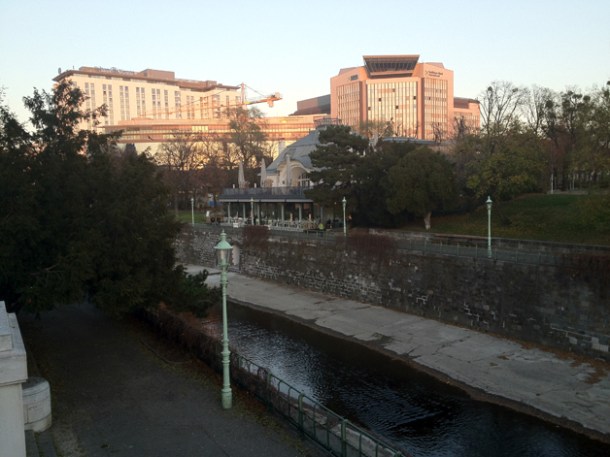 steirereck as seen from the bridge in the wien stadtpark