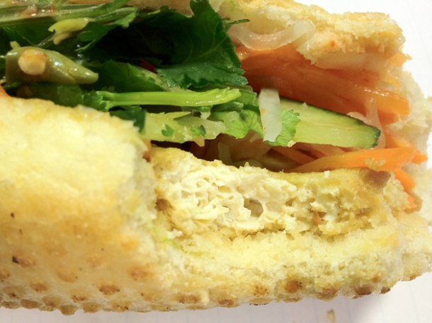 tofu vietnamese sandwich at banh mi 11