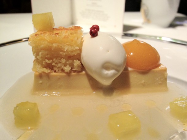 pajamas dessert at moments mandarin oriental hotel barcelona