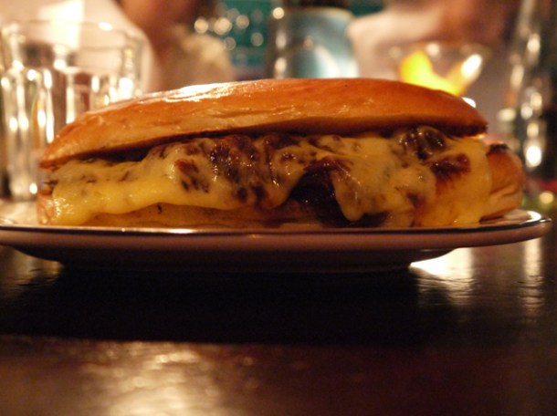 short rib french dip sandwich at hawksmoor shoreditch
