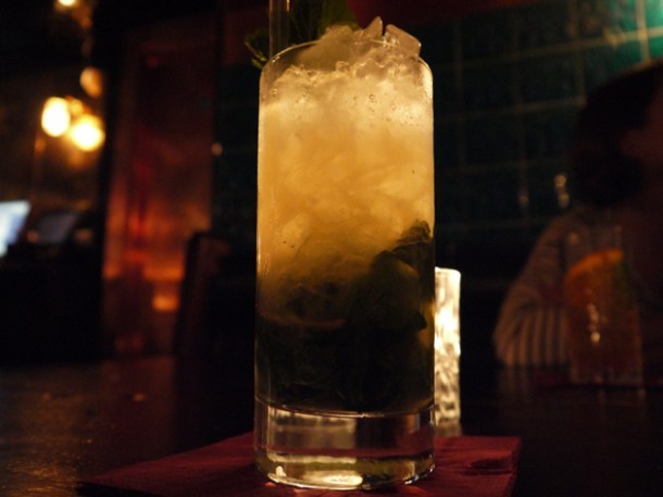 virgin apple mojito at hawksmoor shoreditch