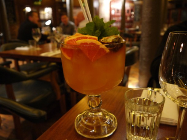 Zombie at Hawksmoor Covent Garden zombie cocktail at hawksmoor seven dials covent garden