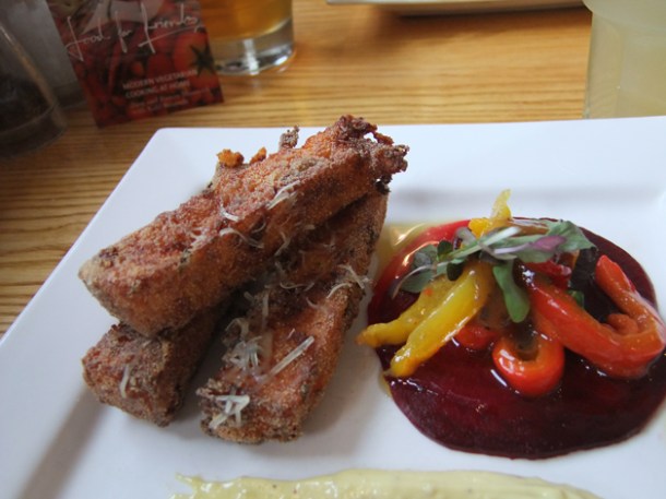 polenta chips at food for Friends