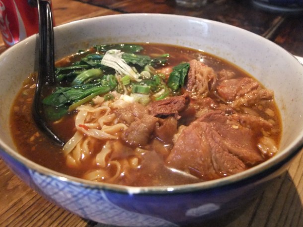 taiwanese beef noodle soup at leong's legends continue