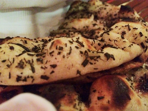 tandoor bread selection at carom