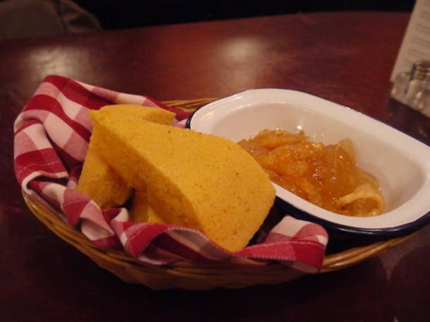 corn bread at low country london