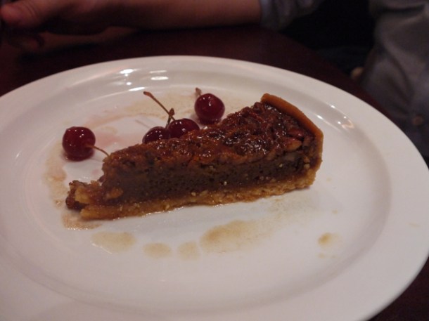 pecan pie at low country fulham