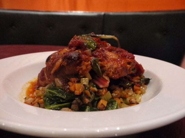 roast pork leg at low country london