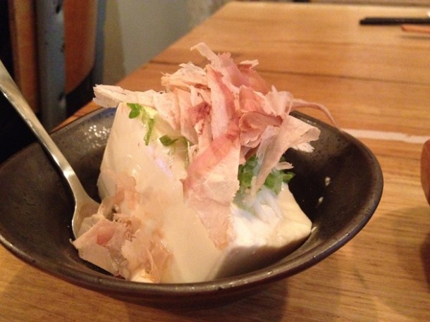 hiya yakko tofu at tonkotsu soho