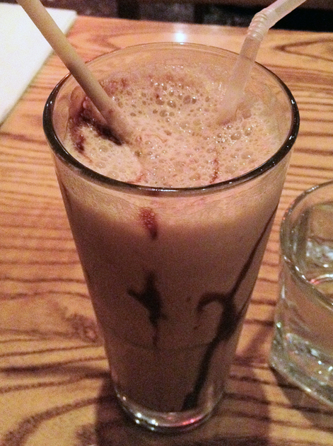 carnaby burger company chocolate milkshake