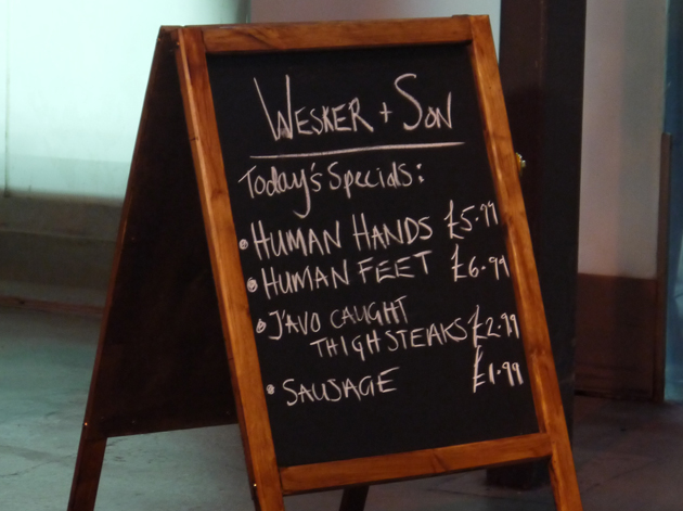 prices at wesker and son pop-up butchers at smithfield market