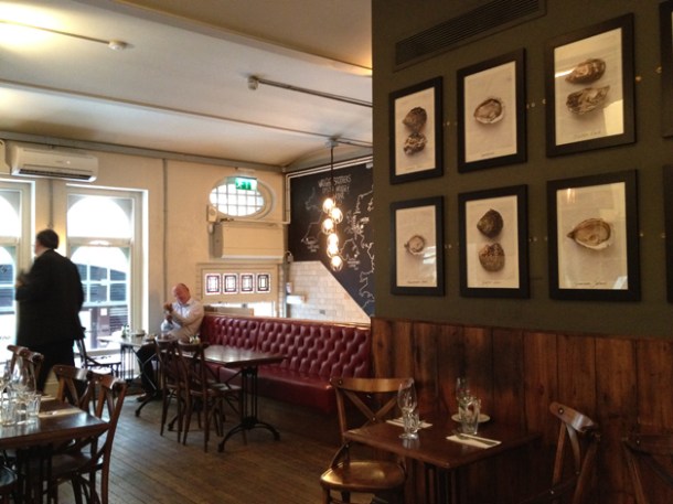 wright bros Soho mezzanine decor