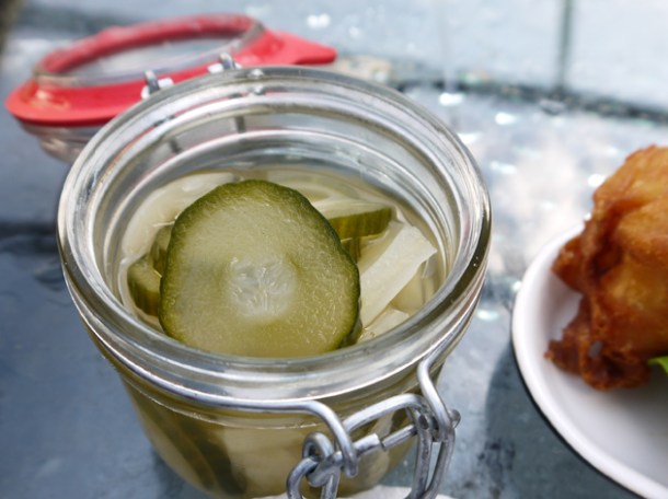 jar of pickles at Dach and Sons jar of pickles at dach and sons