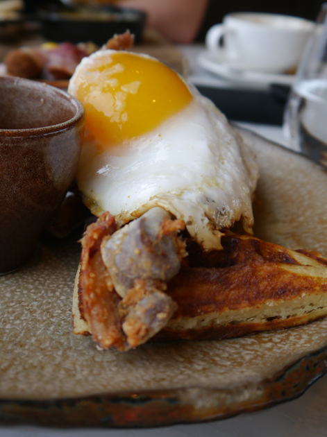 duck and waffle
