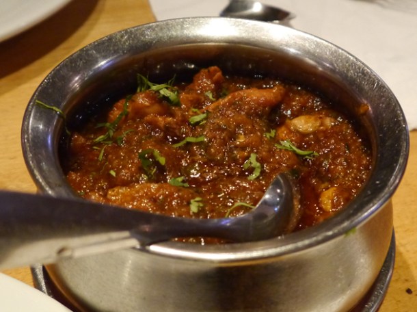 methi chicken at malibu club