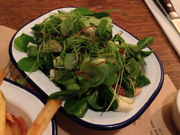 sophie's salad at flat iron