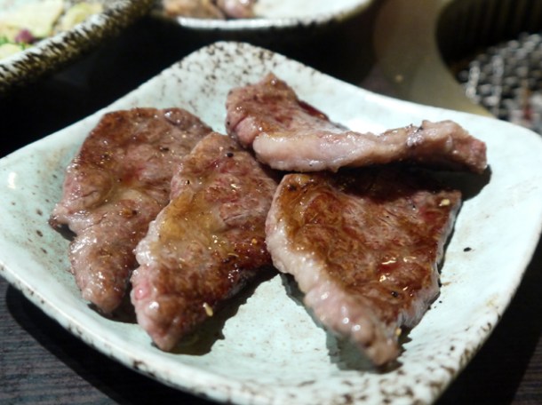 pork at moe yakiniku taipei