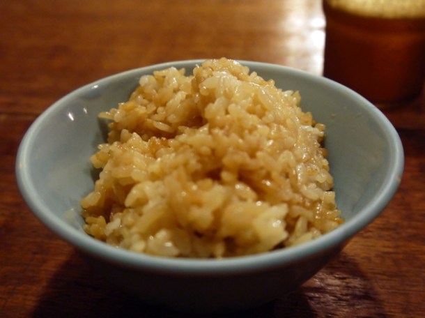 pork oil rice at taipei shin gu shiang