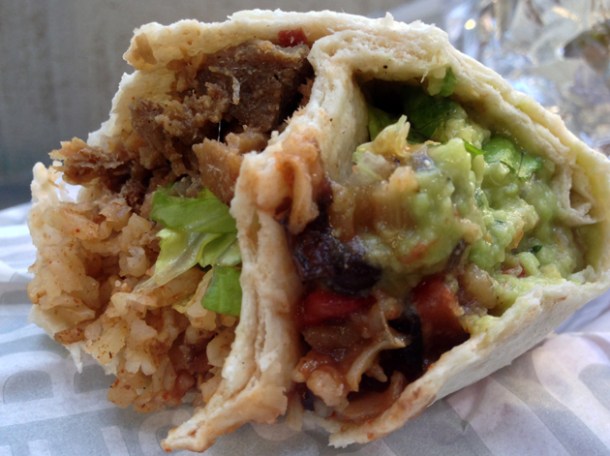 pork burrito from bar burrito