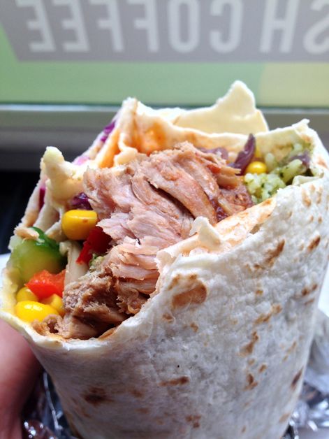 pork burrito from cocombo