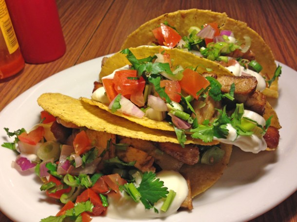 pork belly tacos at el paso hoxton