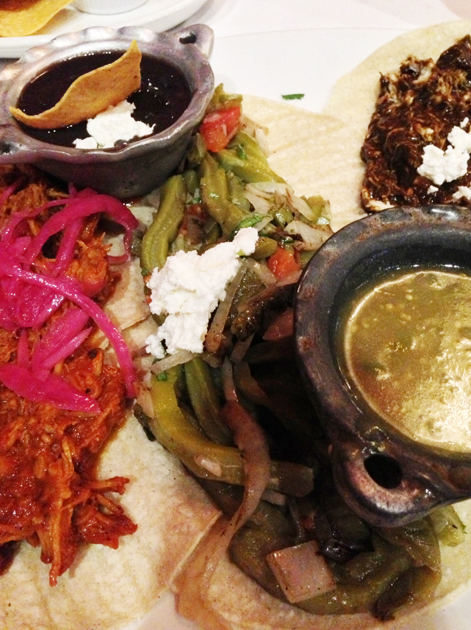 cactus tacos at mestizo