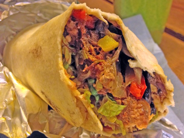 pork burrito from whole foods