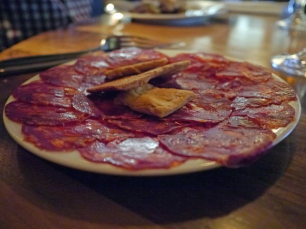 chorizo at pizarro