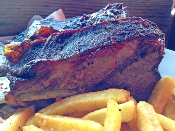 beef short rib at bodean's tower hill