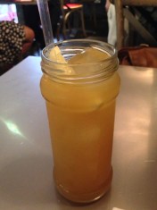 iced tea at joe's southern kitchen