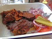 Meatlover platter at Filthy McNasty's